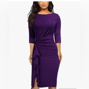 NWT Aisize 3/4 sleeve dress